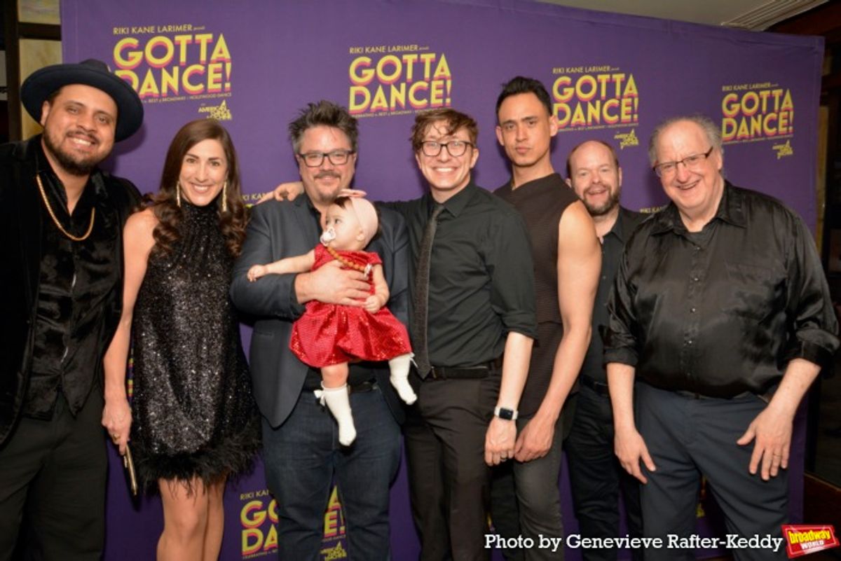 Eugene Gwozdz and Julia Sunay (Associate Conductor) with tonights band that includes Phil Verricchio, Christian Marrero, Matthew McDonald, Benjamin Taylor Brown and Andrew Beal at 