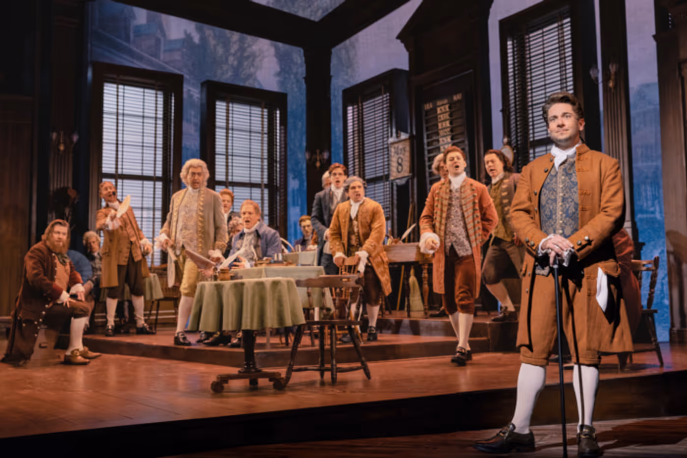 Photo: Will Blum, John Treacy Egan and More in 1776 at Paper Mill Playhouse  Image