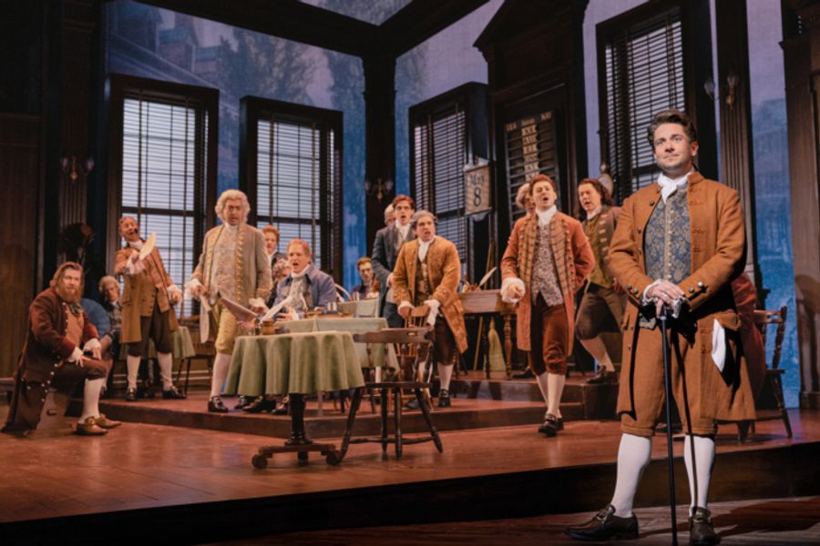 Photo: Will Blum, John Treacy Egan and More in 1776 at Paper Mill Playhouse Image