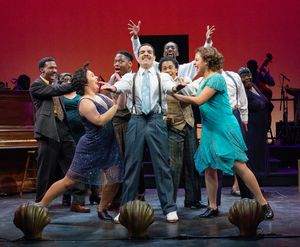 Stanley Martin & the cast of Jelly's Last Jam Photo