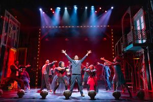 Stanley Martin & the cast of Jelly's Last Jam Photo