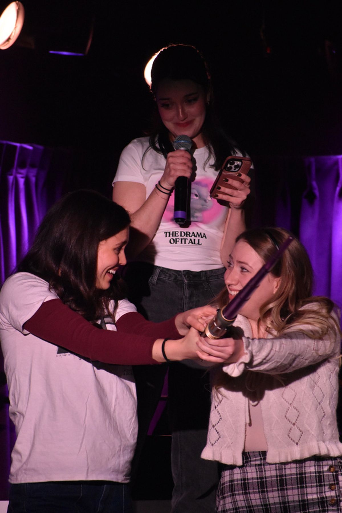 Isabel Vann, Isabel Criado, Nicole Lado at 