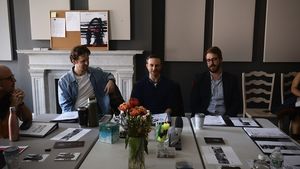 Keith Rubin, Peter Coleman and Sam Hood Adrain Photo