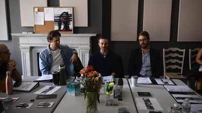 Keith Rubin, Peter Coleman and Sam Hood Adrain Photo