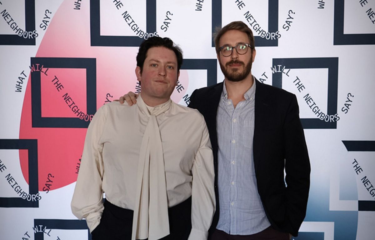 James Clements and Sam Hood Adrain at 