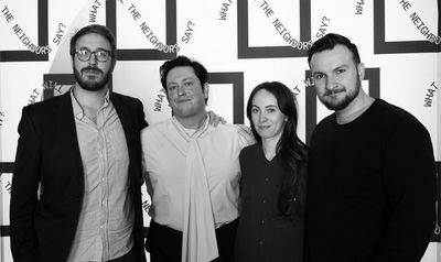 Sam Hood Adrain, James Clements, Baize Buzan and Danilo Gambini  Photo