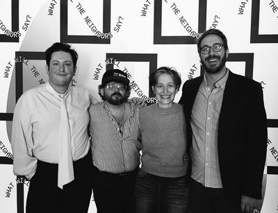 James Clements, Brian Reager, Kira Simring and Sam Hood Adrain  Photo