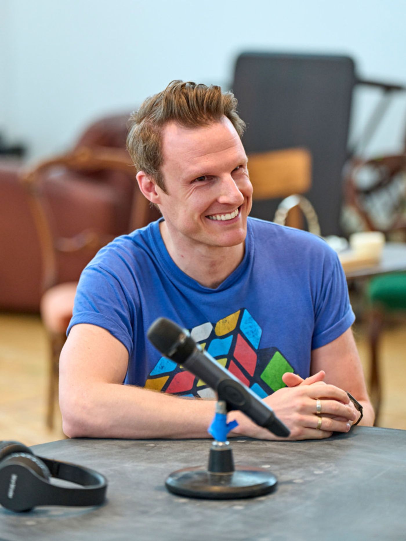 Photos: Inside Rehearsals for THE PSYCHIC at York Theatre Royal  Image