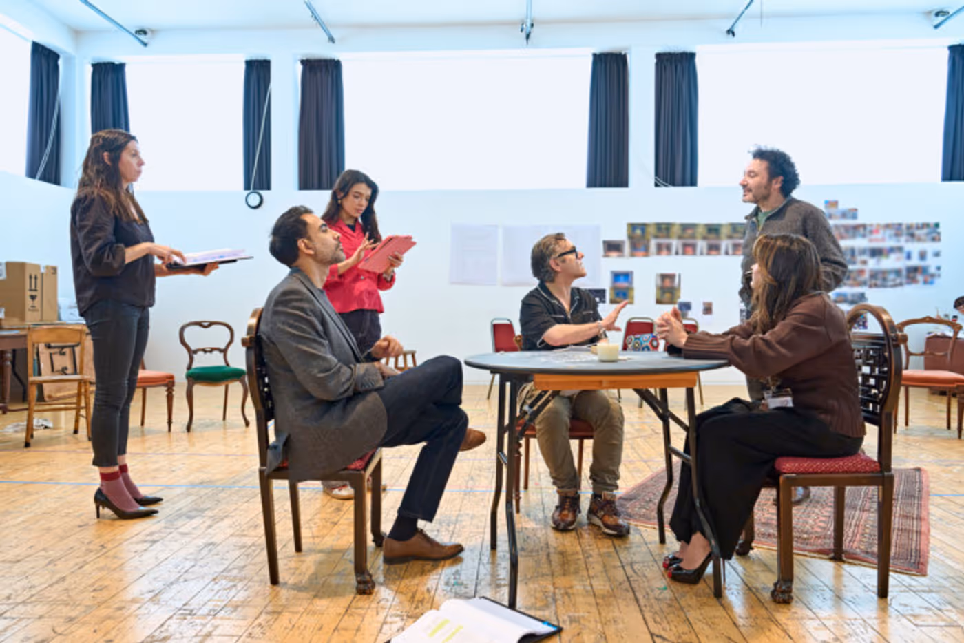Photos: Inside Rehearsals for THE PSYCHIC at York Theatre Royal  Image