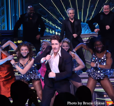 Matthew Morrison and The Cast of "Just In Time" Photo