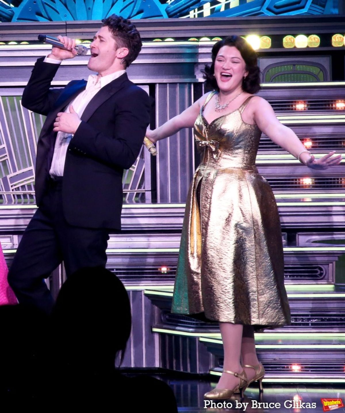 Matthew Morrison and Isa Briones at 