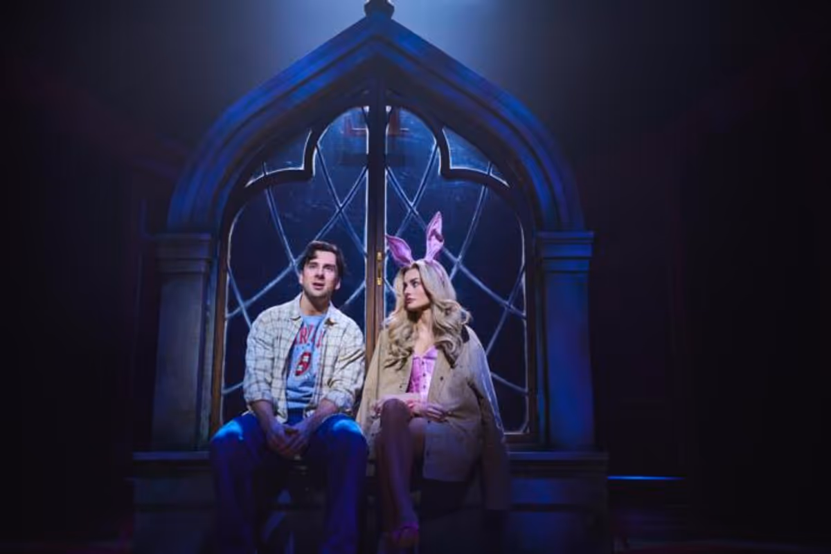 George Crawford as Emmett & Amber Davies as Elle Woods at 