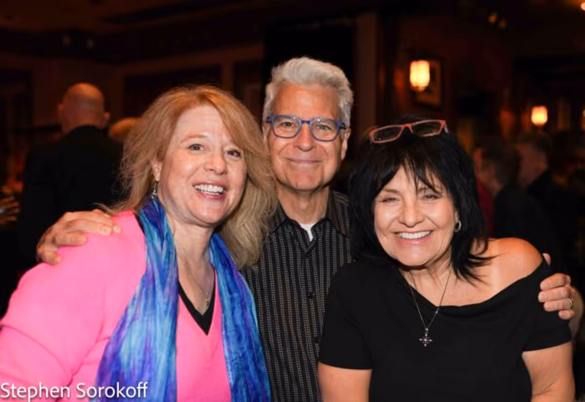 Deborah Grace Winer, Mark Waldrop, Lina Koutrakos at 