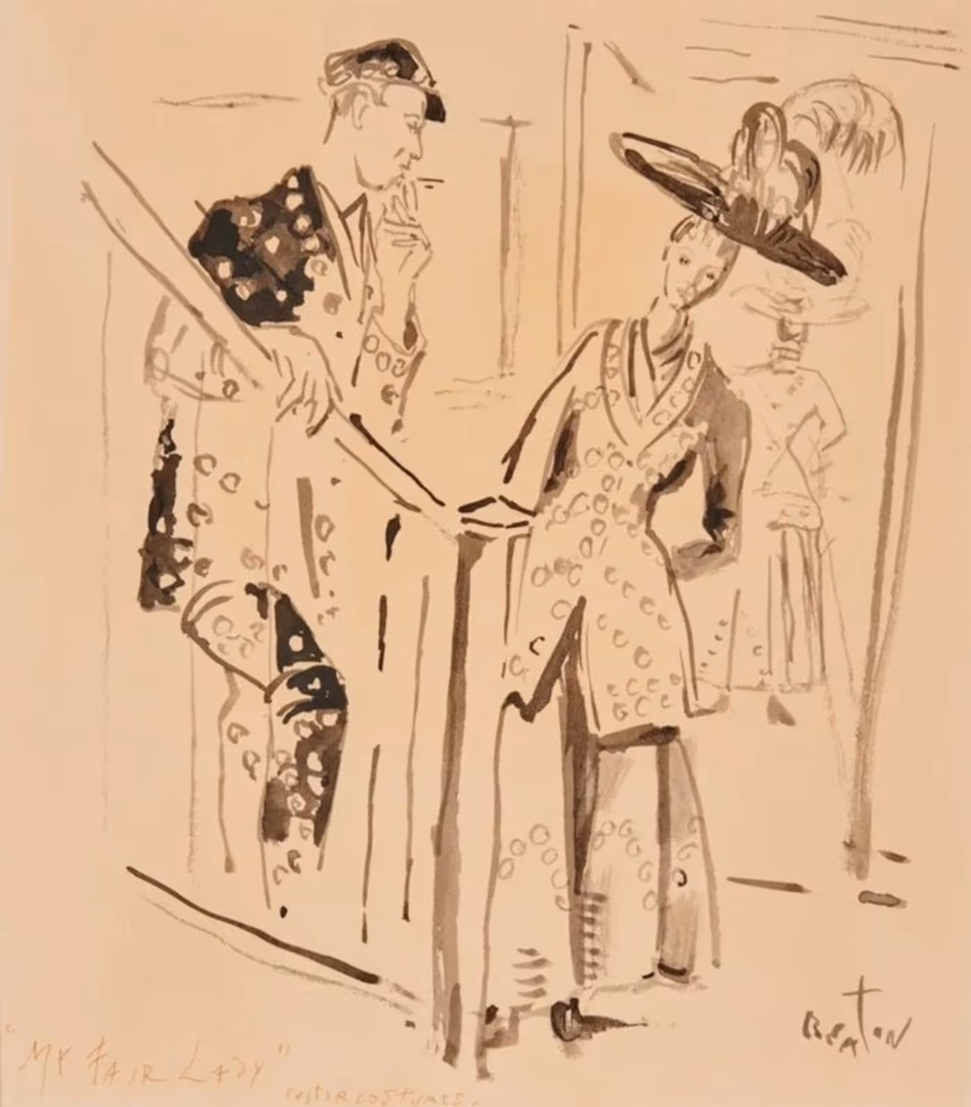 See Works from Inside SHOWSTOPPERS: THE ART OF STAGE AND SCREEN Exhibition at Helicline Fine Art  Image