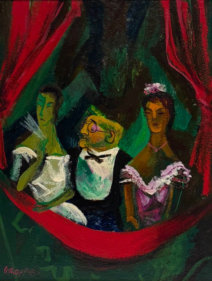 See Works from Inside SHOWSTOPPERS: THE ART OF STAGE AND SCREEN Exhibition at Helicline Fine Art  Image