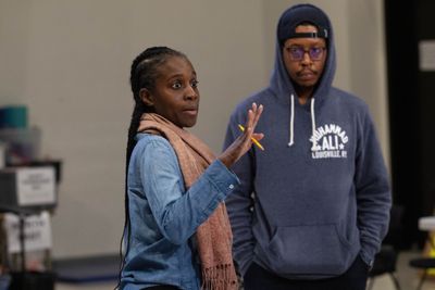 Awoye Timpo and Namir Smallwood  Photo