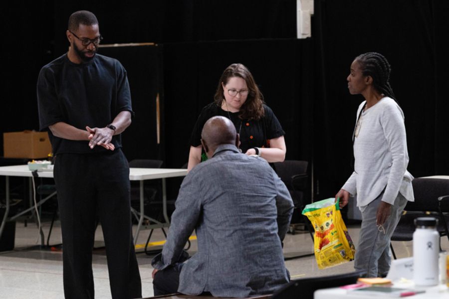 Photos: Namir Smallwood and More in Rehearsals for WINDFALL at Steppenwolf Image