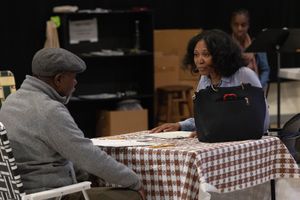 Michael Potts and Alana Arenas  Photo