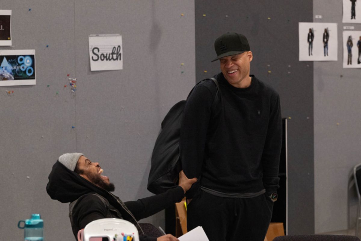 Jon Michael Hill and Glenn Davis  at 