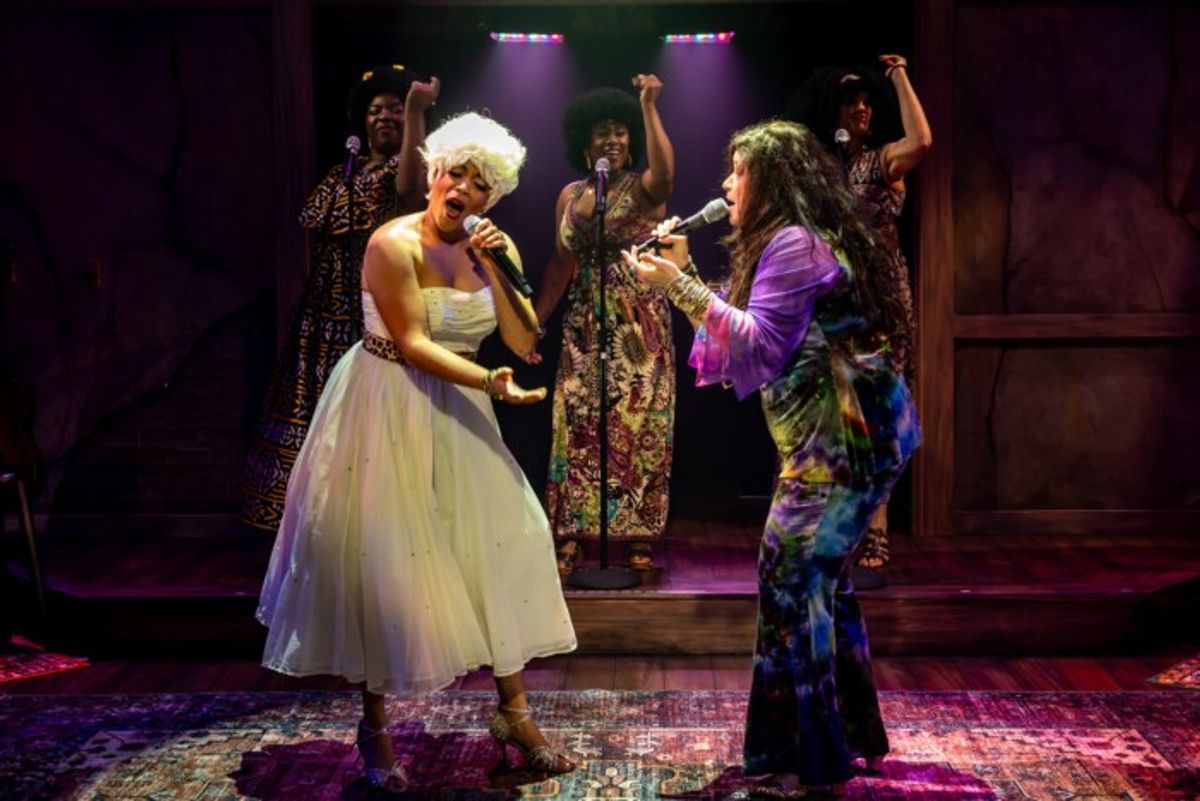 Sadé Ayodele, Jenna Gillespie Byrd, Mary Bridget Davies and Melissa Musique at Photos: Mary Bridget Davies and More in A NIGHT WITH JANIS JOPLIN at ETC