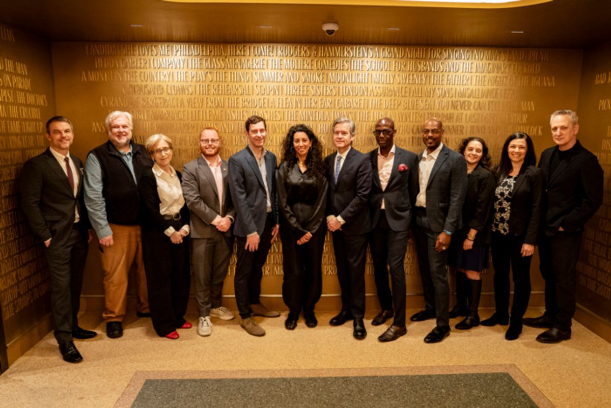 Christopher Nave; Andrew Burmeister; Erika Mallin; Jordan Feiner; Lance Polivy; Diya Vij; Brad Hoylman-Sigal; Alton Murray; Robbie SeWelch; Danielle Porcaro; Katie Steger; David Bryant at 