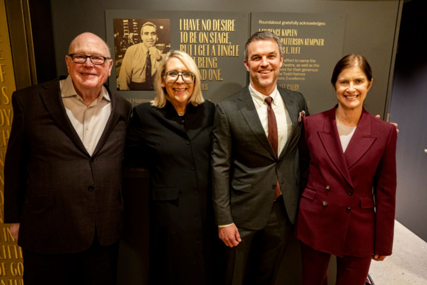 Photos: Diya Vij, Kelli O’Hara, Rose Byrne And More Celebrate Todd Haimes Theatre Reopening  Image