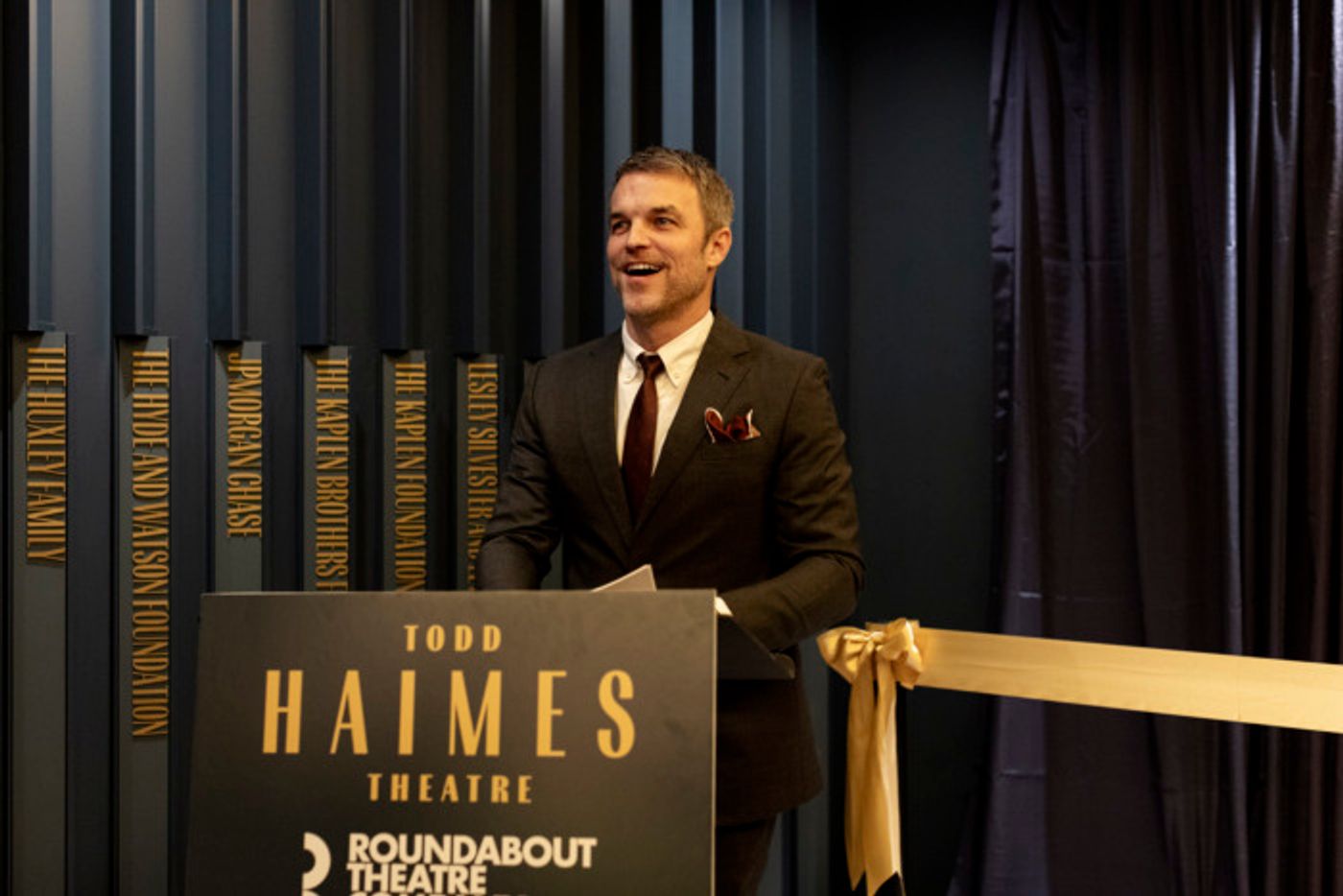 Photos: Diya Vij, Kelli O’Hara, Rose Byrne And More Celebrate Todd Haimes Theatre Reopening  Image