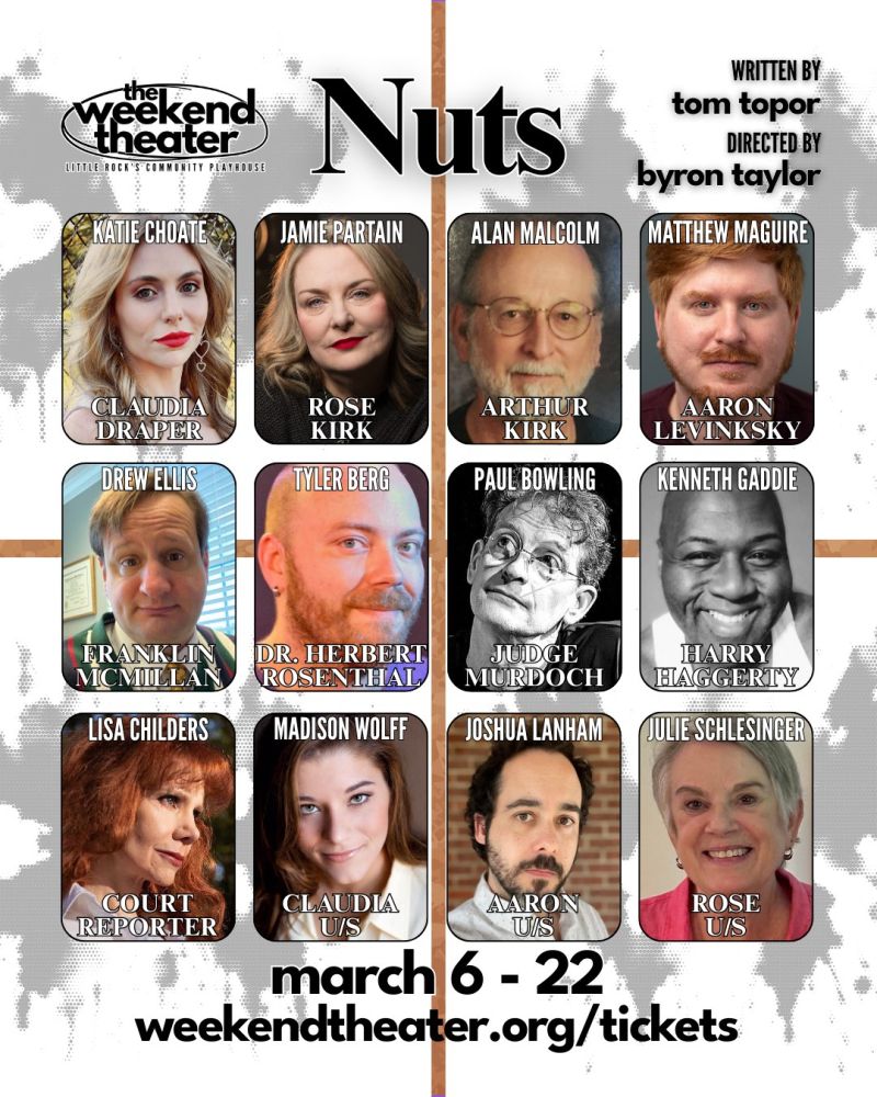 Review: NUTS at The Weekend Theater in Little Rock  Image