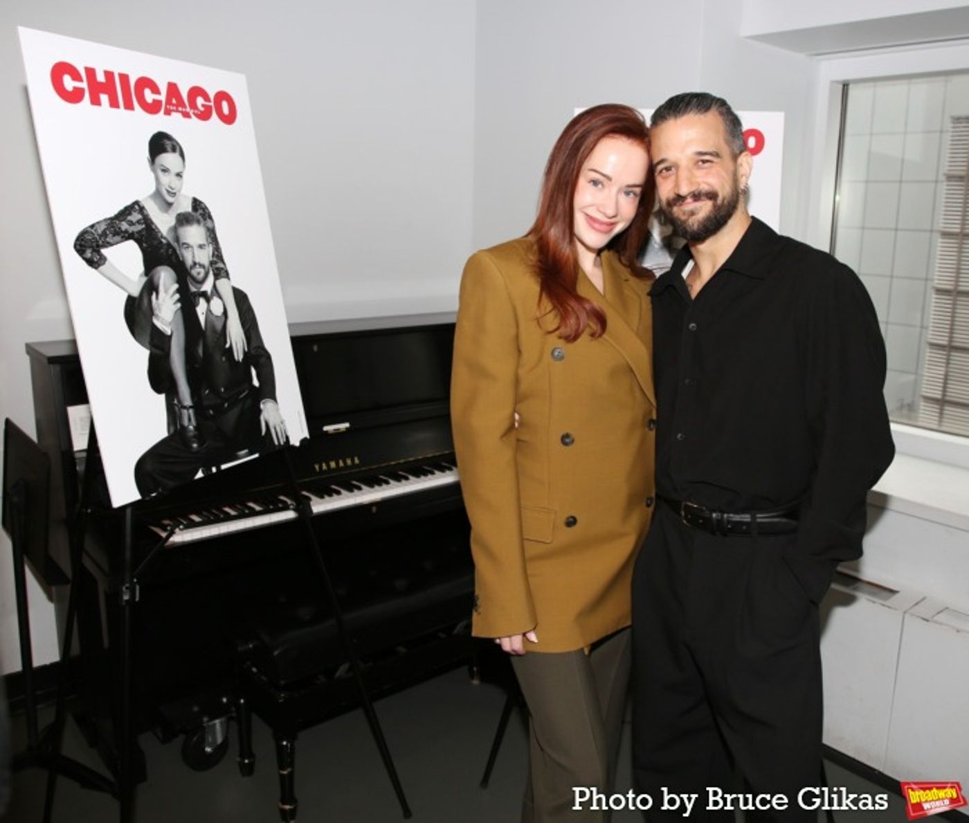 Photos: Mark Ballas and Whitney Leavitt Meet the Press Ahead of Run in CHICAGO  Image