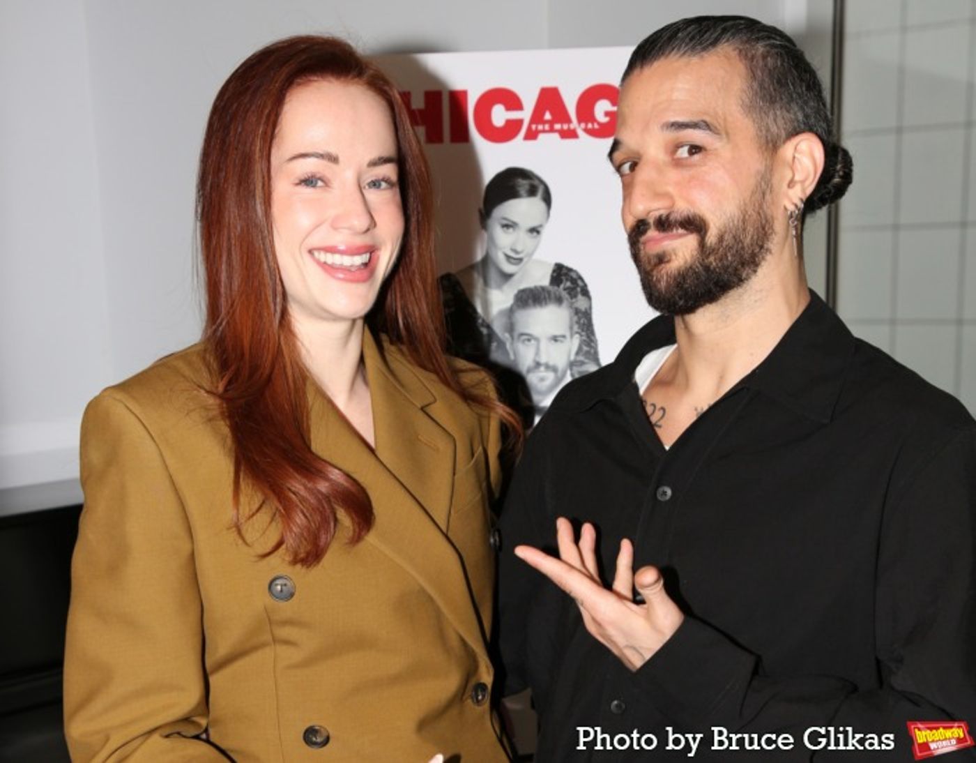 Photos: Mark Ballas and Whitney Leavitt Meet the Press Ahead of Run in CHICAGO  Image