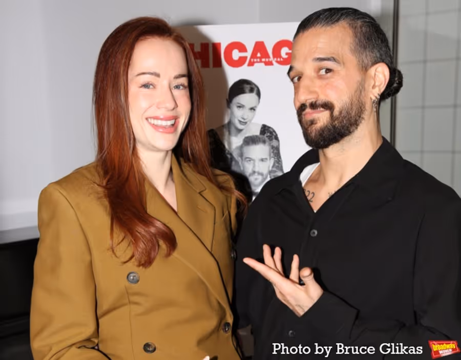 Photos: Mark Ballas and Whitney Leavitt Meet the Press Ahead of Run in CHICAGO Image