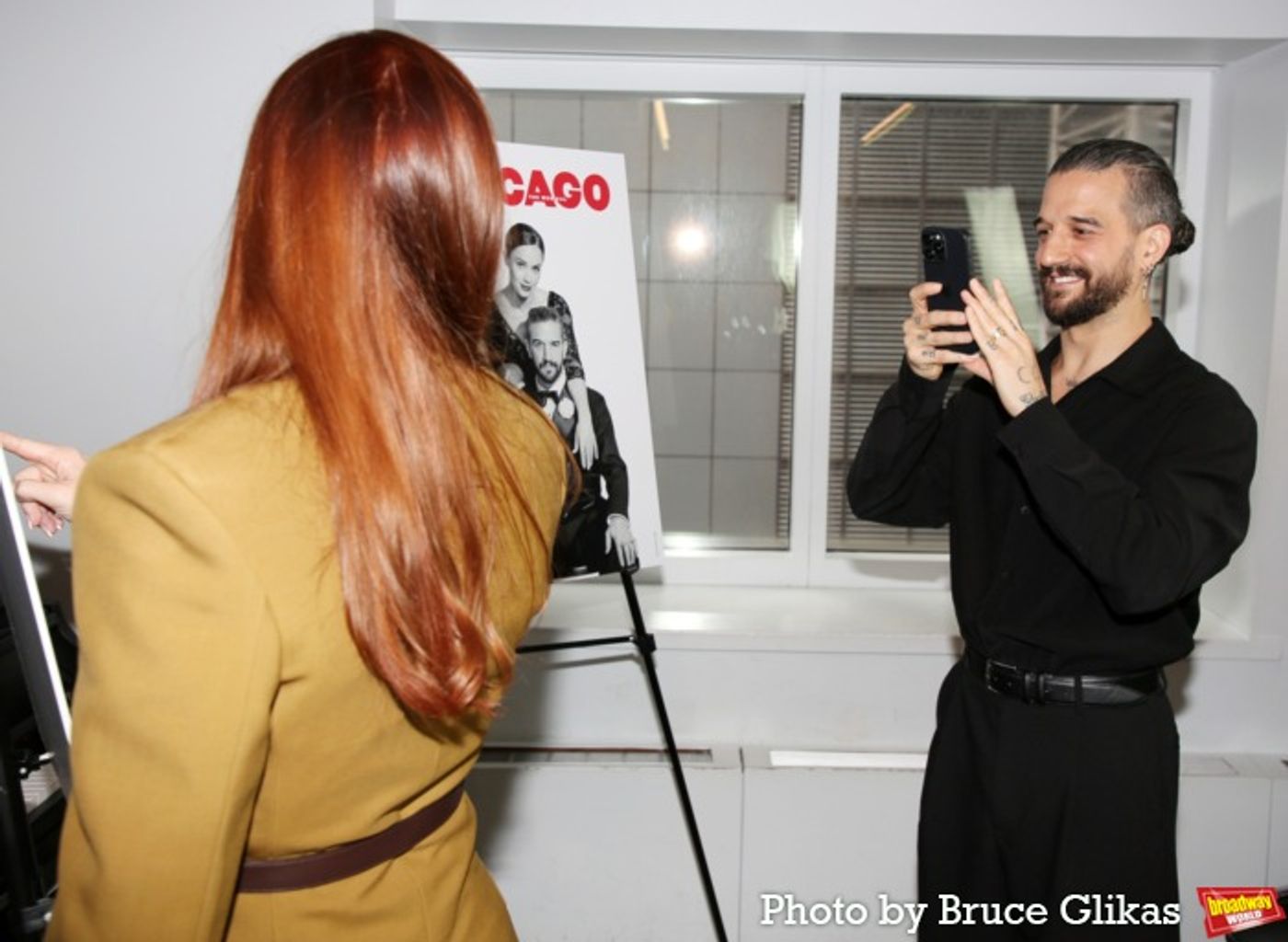 Photos: Mark Ballas and Whitney Leavitt Meet the Press Ahead of Run in CHICAGO  Image