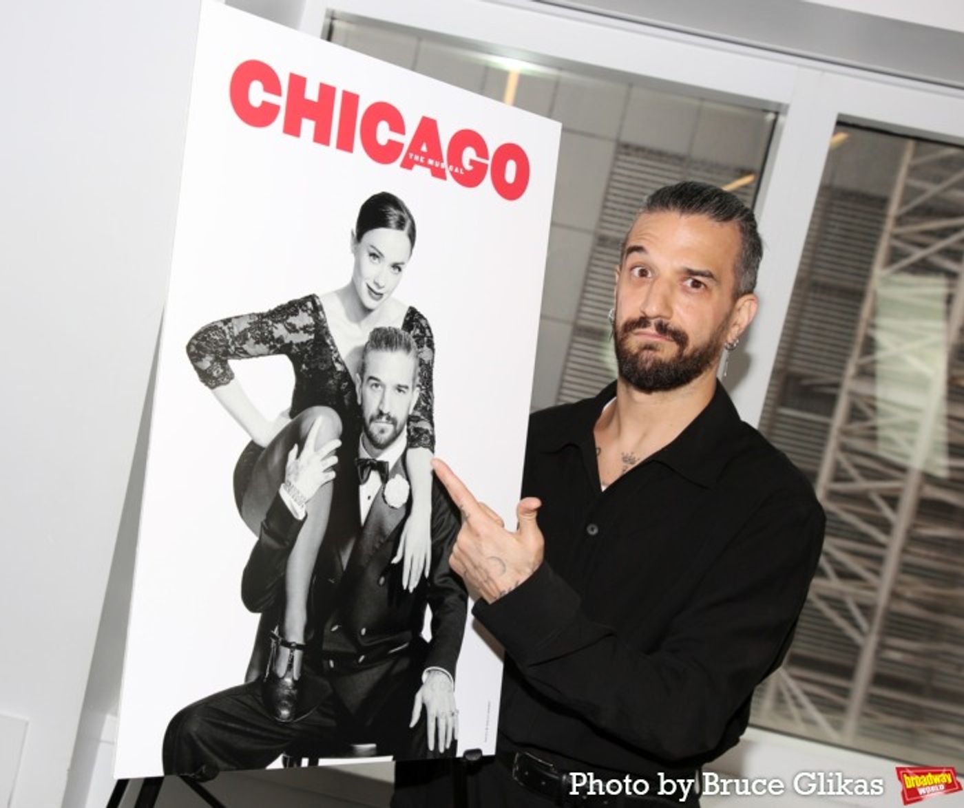 Photos: Mark Ballas and Whitney Leavitt Meet the Press Ahead of Run in CHICAGO  Image