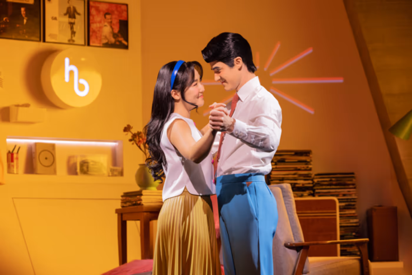 Photos: Darren Criss and Claire Kwon in MAYBE HAPPY ENDING on Broadway  Image