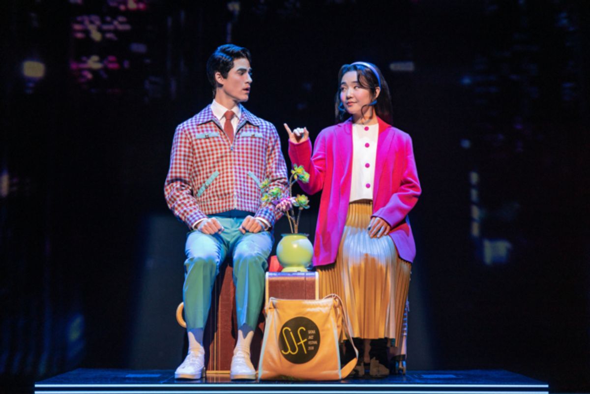 Darren Criss and Claire Kwon at 