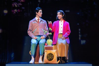 Darren Criss and Claire Kwon Photo