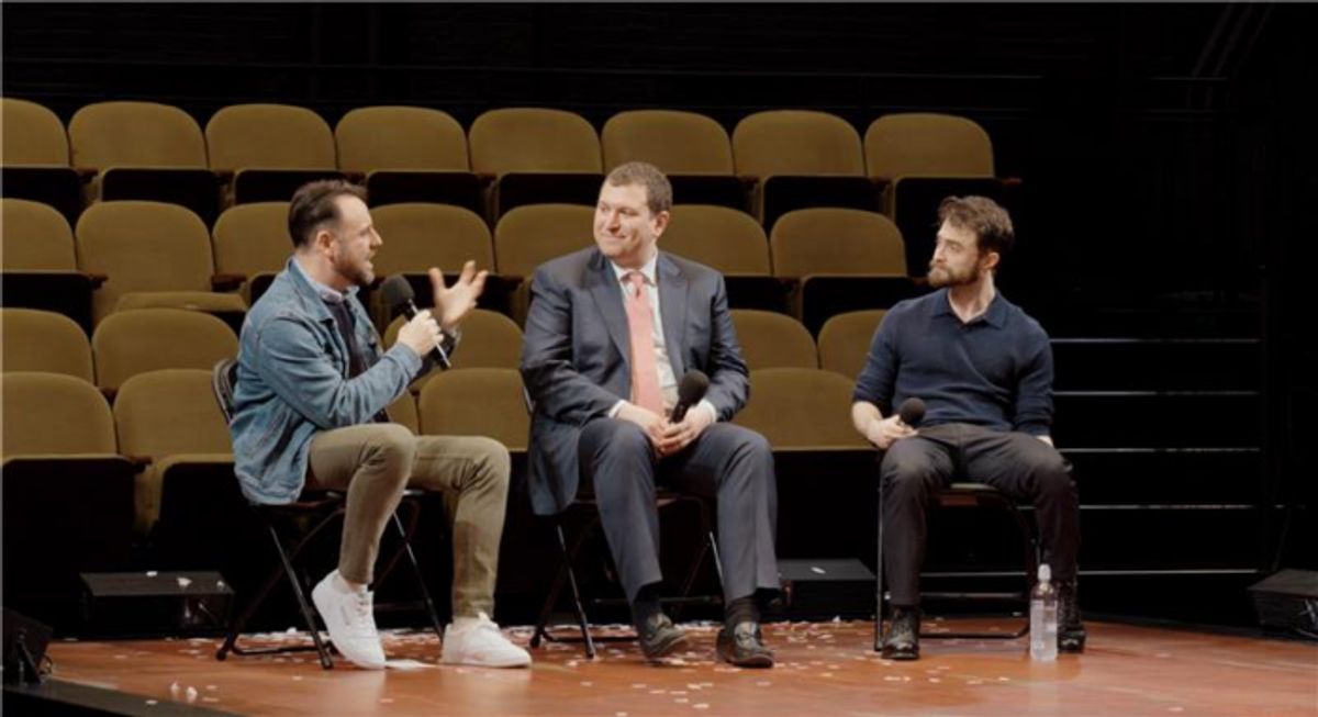 Daniel Radcliffe with Project Healthy Minds  at 