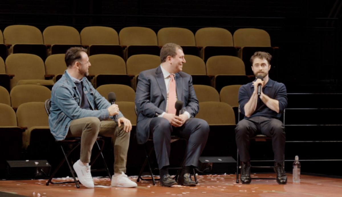 Daniel Radcliffe with Project Healthy Minds  at 