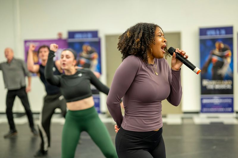 Photos: THE VOICE's Aliyah Khaylyn in Rehearsals for THE BODYGUARD at OFC Creations Theatre Center — photo 1 of 12