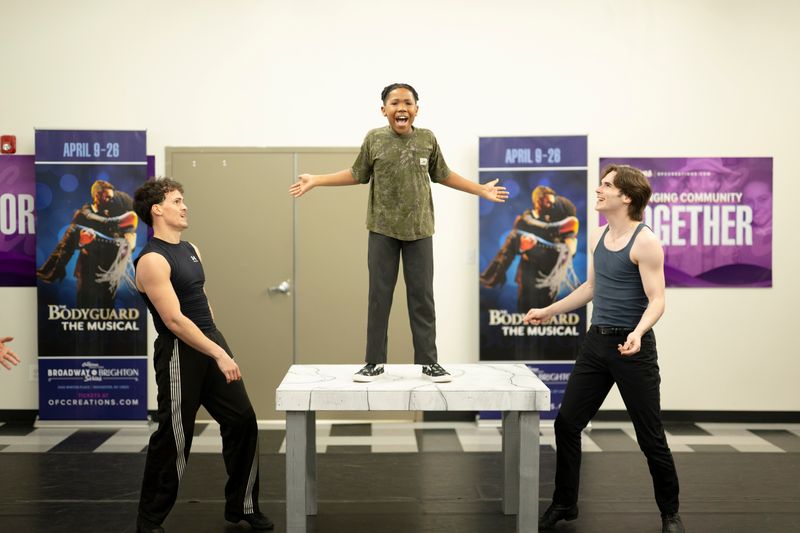 Photos: THE VOICE's Aliyah Khaylyn in Rehearsals for THE BODYGUARD at OFC Creations Theatre Center — photo 5 of 12