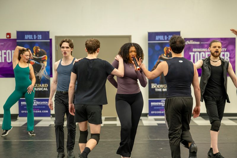 Photos: THE VOICE's Aliyah Khaylyn in Rehearsals for THE BODYGUARD at OFC Creations Theatre Center — photo 9 of 12