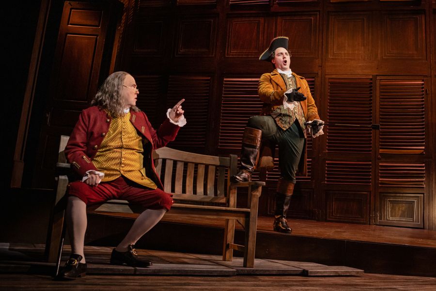 Photos & Video: Will Blum, John Treacy Egan and More in 1776 at Paper Mill Playhouse Image