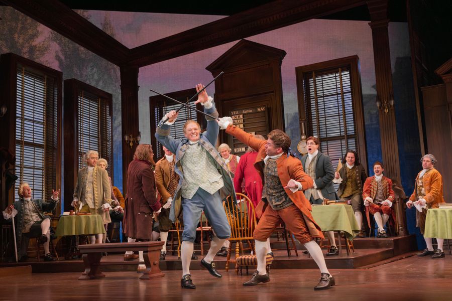 Photos & Video: Will Blum, John Treacy Egan and More in 1776 at Paper Mill Playhouse Image