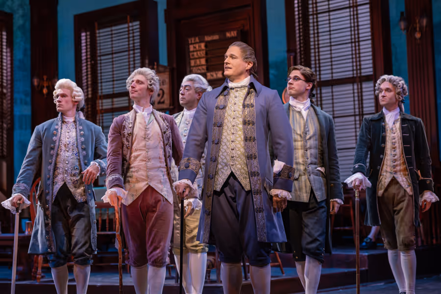 Photos & Video: Will Blum, John Treacy Egan and More in 1776 at Paper Mill Playhouse Image