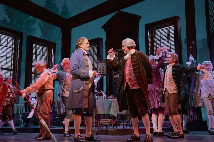 Photos & Video: Will Blum, John Treacy Egan and More in 1776 at Paper Mill Playhouse Image