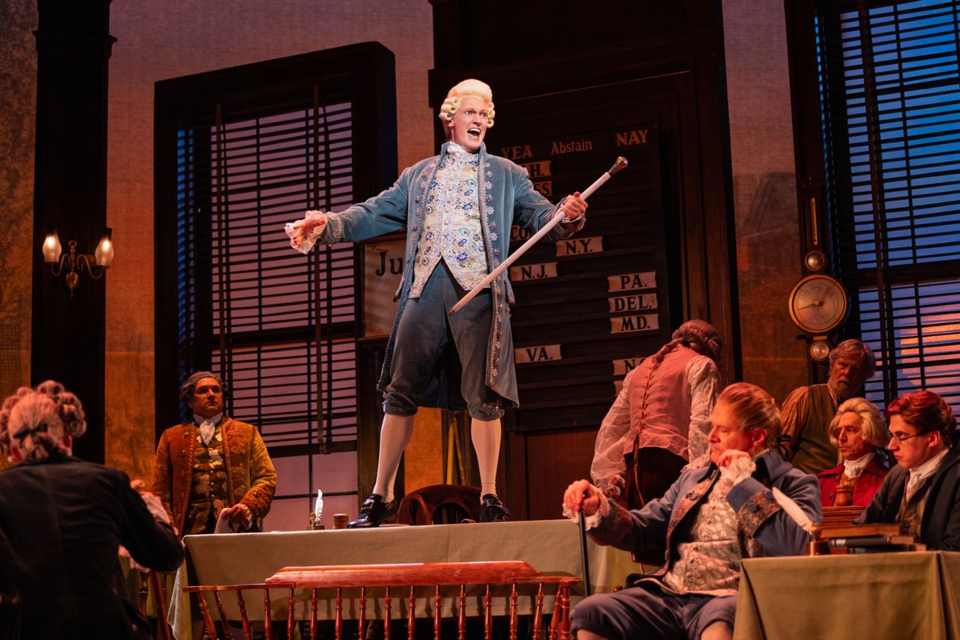 Photos & Video: Will Blum, John Treacy Egan and More in 1776 at Paper Mill Playhouse  Image