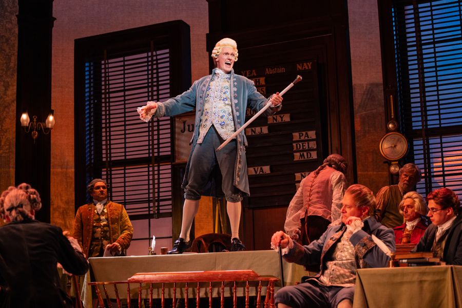 Photos & Video: Will Blum, John Treacy Egan and More in 1776 at Paper Mill Playhouse Image