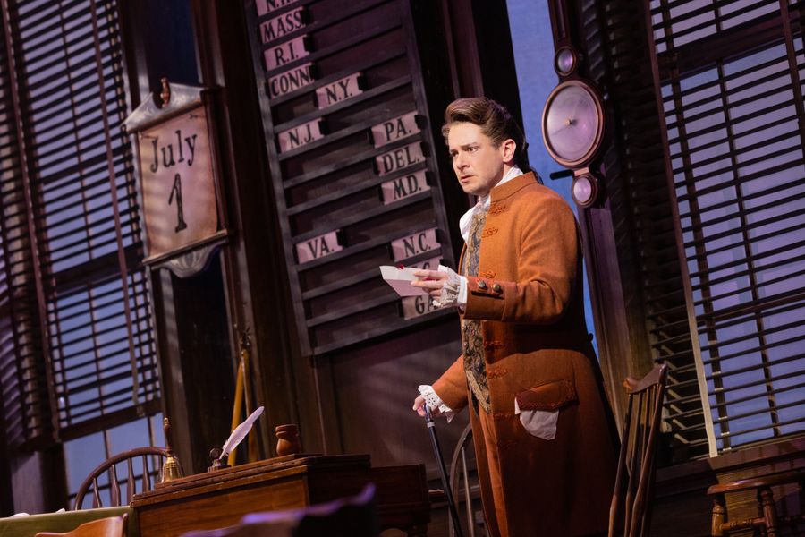 Photos & Video: Will Blum, John Treacy Egan and More in 1776 at Paper Mill Playhouse Image
