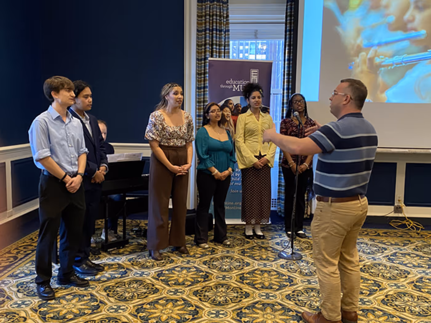 Photos: HAMILTON's Morgan Anita Wood & CHESS' Ian Weinberger Perform with NYC Students  Image