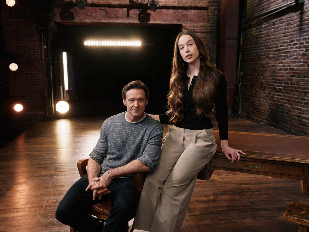 Hugh Jackman and Ella Beatty at 